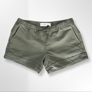 Sage Green Athleisure Shorts